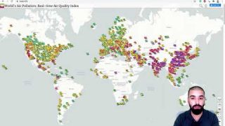 Real Time Air Quality Checker using Python