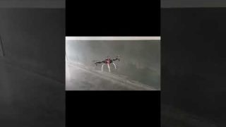 Real-time air quality measurement using UAV drone