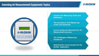 Ruskin Airflow Considerations in Today's Buildings Webinar Replay