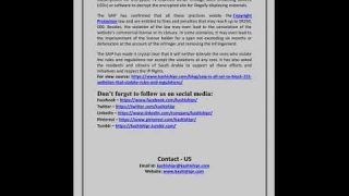 SAIP is All Set to Block 231 Websites that Violate Rules and Regulations