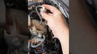 Simply delete a MAP sensor filter on a Toyota KD engine!