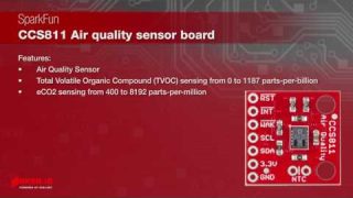 SparkFun CCS811 Air Quality Sensor Board | Maker Minute