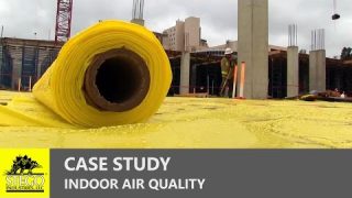 STEGO WRAP | Hospital Project's Indoor Air Quality Benefits from Low Permeance