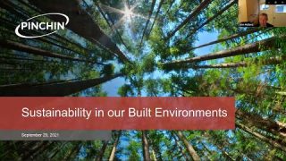 Sustainability in our Built Environments Webinar | Pinchin Ltd.