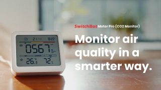 SwitchBot Meter Pro (CO2) – A smart air quality monitor.