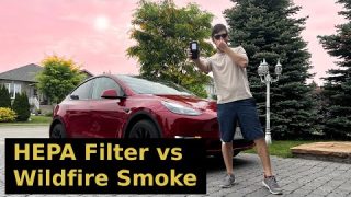 Tesla HEPA Filter vs Wildfire Smoke – Testing Effectiveness