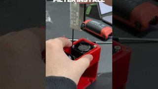 Today we installed a “Bento Box” Carbon / HEPA filter for our Bambu Labs X1-Carbon.