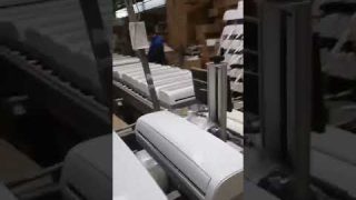 Wall mounted fan coil unit assembly line