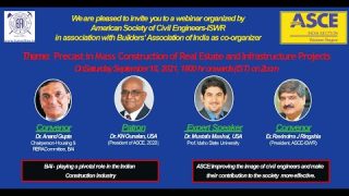 Webinar on Precast in Mass Construction of Real Estate and Infrastructure Projects