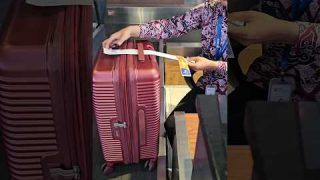 What happens to your luggage ? #luggage #suitcases #travel #airport  #subscribe #shorts #airtravel