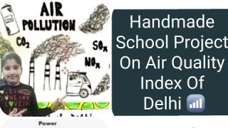 What is AQI || Air Quality Index School Project || Air Pollution school Project