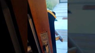 Yale smart lock installation #smarthome #tech #smartdoorsecurity #dubai #uae