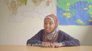 Air pollution – children ask owners and drivers to ditch diesel