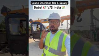 Crane Operator Job & Salary in India #job #dubai #shorts