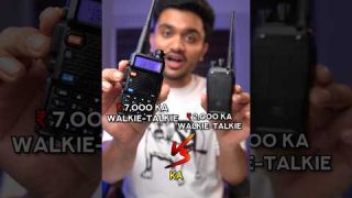 ₹2000 vs ₹7000 Walkie Talkie! #shorts