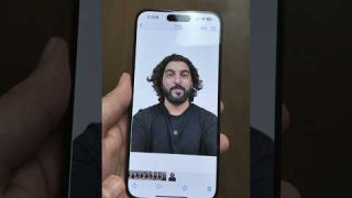 Easy iPhone Passport Photo tip! #shorts