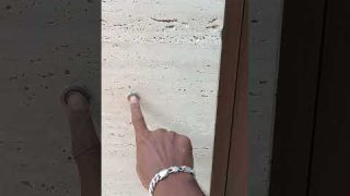 Electromagnetic lock with face recognition intercom system setup#smarthome #tech #dubai #vdodoorbell