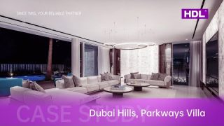 Experience the Futuristic Living with our Smart Home Project in Dubai Hills, Parkways Villa!