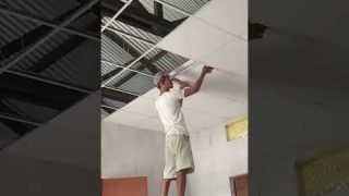 false ceiling 2 x 2 short #falseceiling #shortvideo