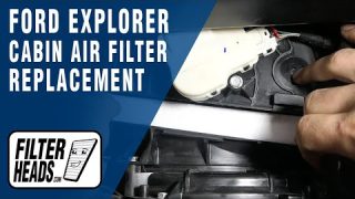 How to Replace Cabin Air Filter 2017 Ford Explorer | AQ1153