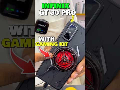 Infinix Gt 30 pro – with gaming kit 🔥