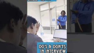 INTERVIEW DO'S AND DONT'S #jobinterview #tamil #placement #campusinterview #veeauraacademy #shorts