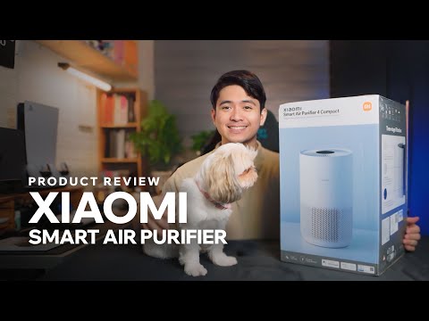 Living with Allergies and Pets : Xiaomi Smart Air Purifier 4 Compact Unboxing and first impressions