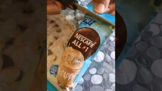Nescafe Instant Frappe honest review 🥲 #ytshorts #coffee