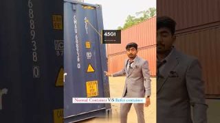 Normal Container V/S Refer Container.   #business #importexport.