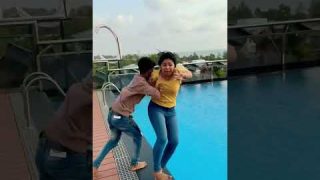 Nthaylum Agraham Sadichu 🤭🥲. #crazyme #crazybrothers #shortsvideo #shortsyoutube #swimmingpool