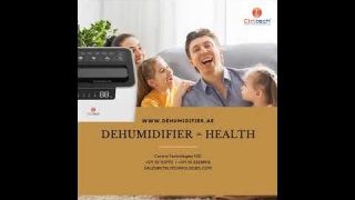 Portable dehumidifier to reduce humidity at home and office to protect health