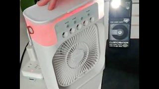 Portable Humidifier Fan #humidifier #fans #shorts #viralshorts #temu #temufinds #trending #dubai