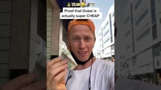 PROOF that DUBAI is CHEAP! #shorts