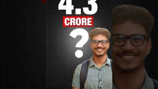 Reality of 4.3 CRORE Package in IIT 🤯| Highest Package of IITs | IIT Motivation #shorts