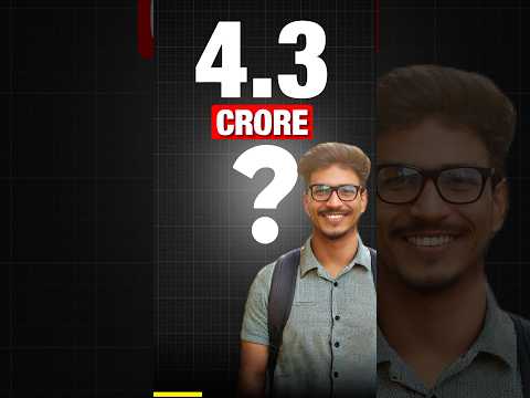 Reality of 4.3 CRORE Package in IIT 🤯| Highest Package of IITs | IIT Motivation #shorts