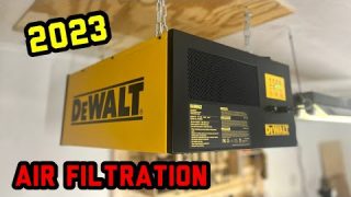 The BEST Shop Air Filtration System 2023 (budget) Dewalt Review