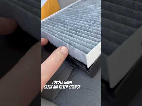 Toyota RAV4: Cabin Air Filter Change #toyotarav4 #toyota #cabinairfilter #cabinairfilterreplacement